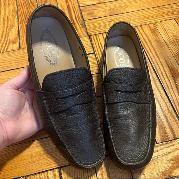 Tod’s Suede Loafers Men's 8 - Picture 10 of 11